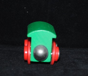 Houten trein - wagonnen - set van 3