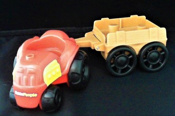 Fisher Price Little People tractor en trailer