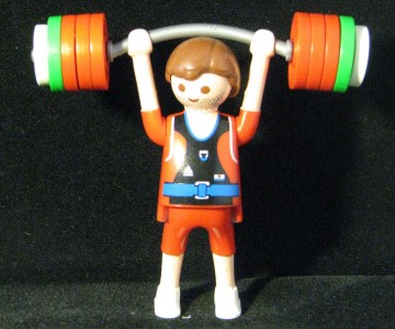 Playmobil gewichtheffer