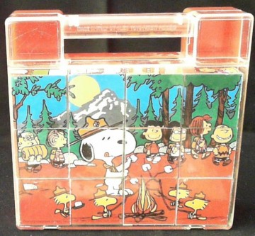 Snoopy blokkenpuzzel