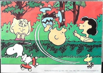 Snoopy blokkenpuzzel