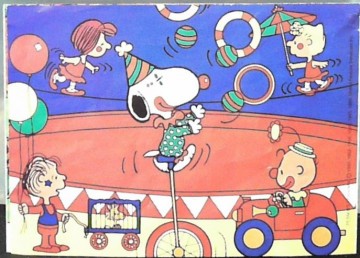 Snoopy blokkenpuzzel